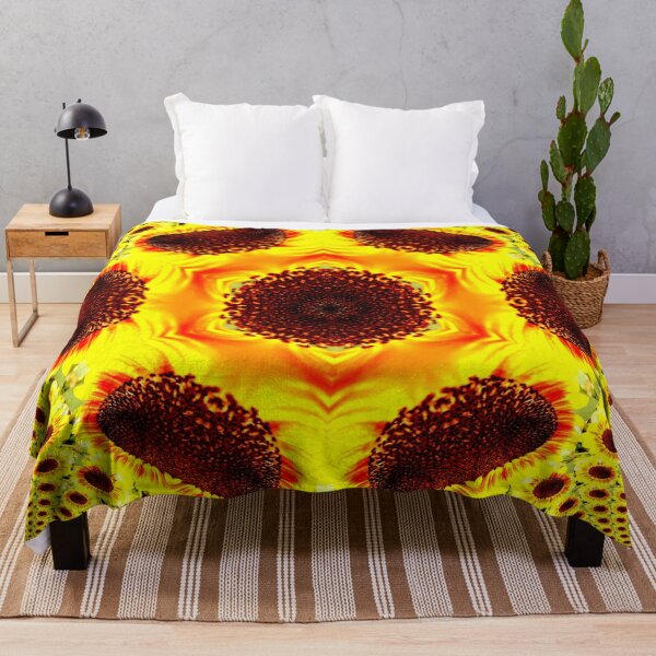 Item preview, Kaleidoscopic Fractal Sunflower Pattern designed and sold by Geoff Treagus.