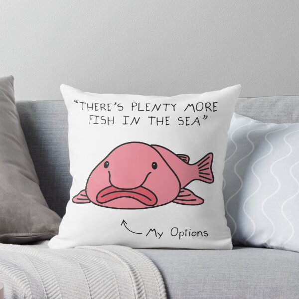 Item preview, Plenty More Fish | Blob Fish Illustration designed and sold by 0TeeDesigns.