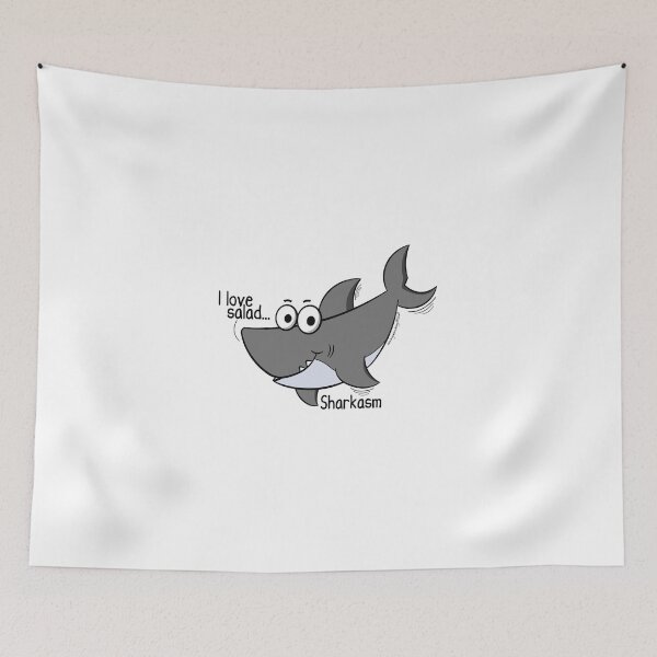 Item preview, Sharkasm Classic T-Shirt designed and sold by ALCHILE1.