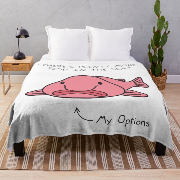 Item preview, Plenty More Fish | Blob Fish Illustration designed and sold by 0TeeDesigns.