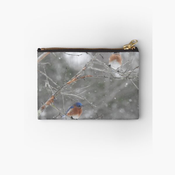 Item preview, Bluebirds in Winter designed and sold by Uni356.