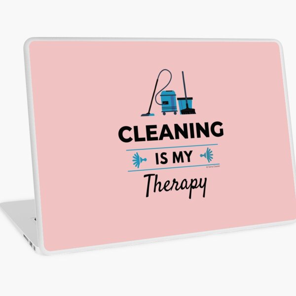 Item preview, Cleaning is My Therapy Motivation Housekeeping Inspiration designed and sold by SavvyCleaner.