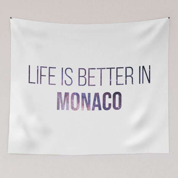 Item preview, Life is better in Monaco designed and sold by XCIV.