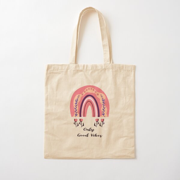 Only Good Vibes Cotton Tote Bag