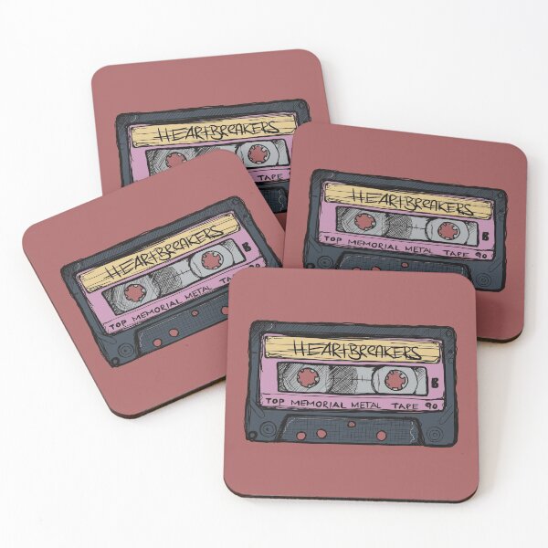 Item preview, Heartbreakers Mix - cassette with the most beautiful love songs from the past designed and sold by emm-j.