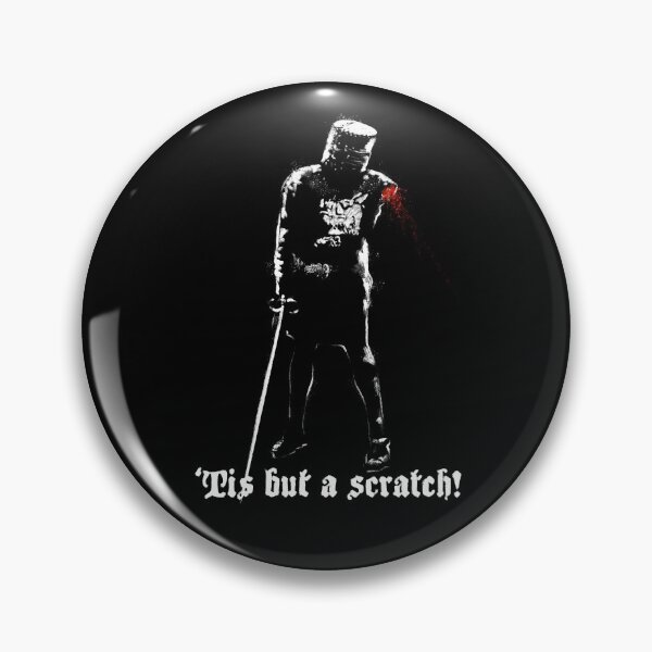 Item preview, Tis But a Scratch - Holy Grail - The Black Knight designed and sold by Social-T.