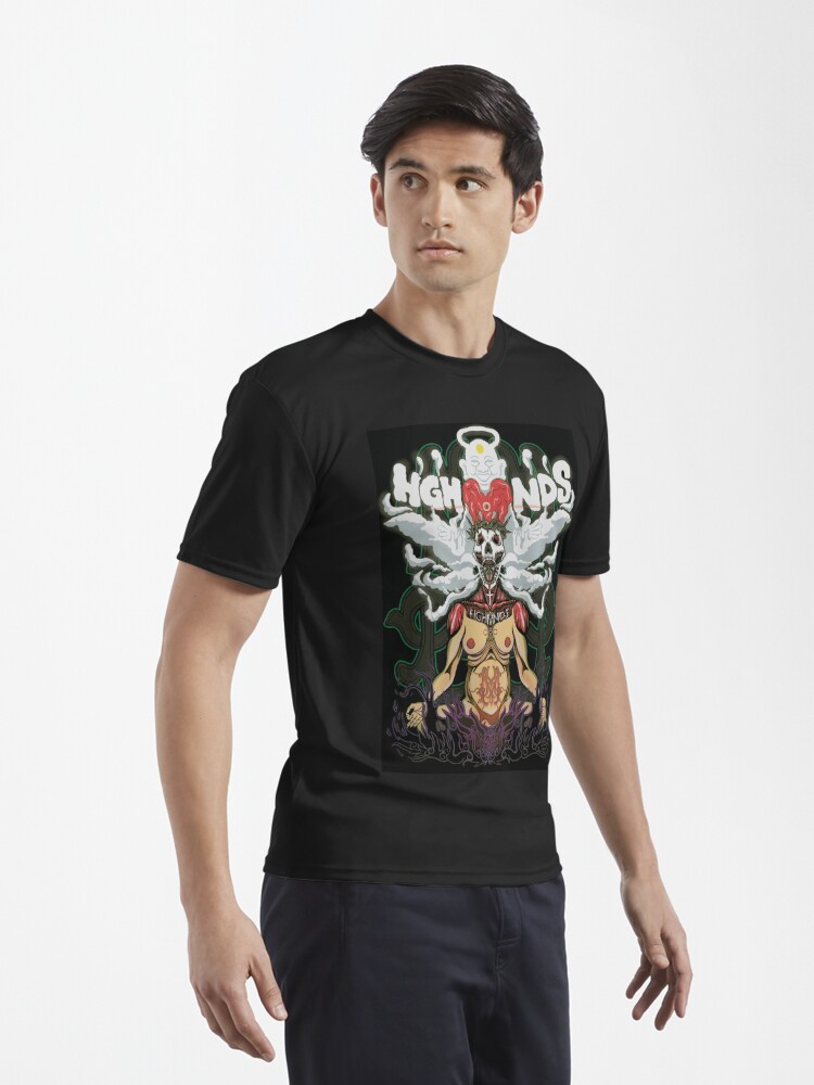 High Minds Skull Crown of Thorns | Active T-Shirt