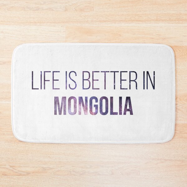 Item preview, Life is better in Mongolia designed and sold by XCIV.