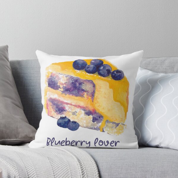 Item preview, Blueberry cheesecake, blueberry lover, watercolor blueberry cute, summer vibe designed and sold by sixsunss.