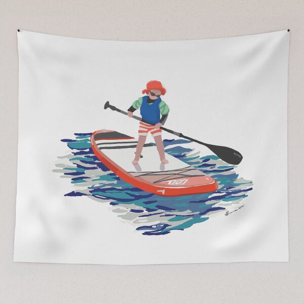 Item preview, Monty - Paddle Boarder designed and sold by sueshorman.