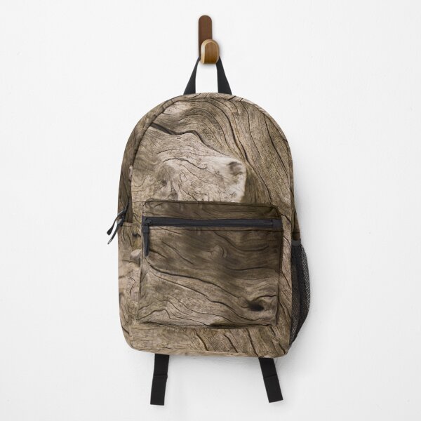 Beach weathered driftwood Backpack