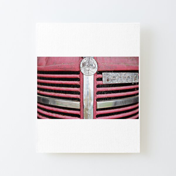 Red Grill (Bedford Truck) Canvas Mounted Print