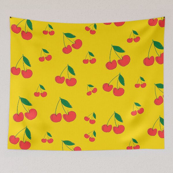 Item preview, Cherries on Yellow designed and sold by MerchActually.