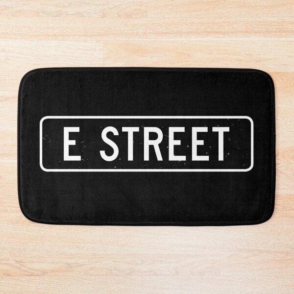 Item preview, E Street, vintage street sign designed and sold by dissident.