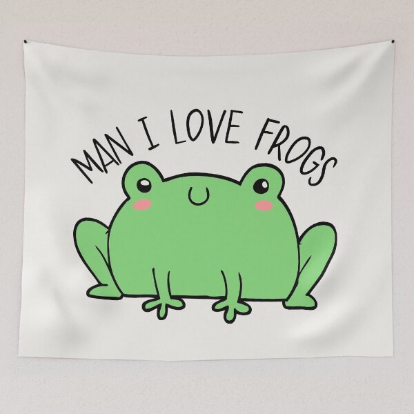 Item preview, Man I Love Frogs designed and sold by casualism.