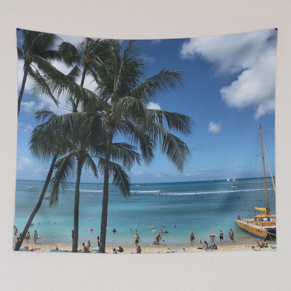 Item preview, Tropical Beach Stopover in Honolulu designed and sold by sunnybandana.