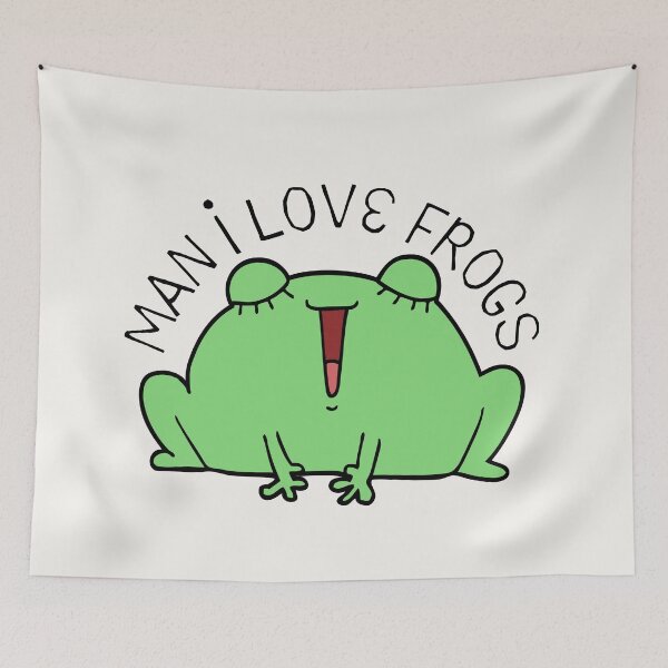 Item preview, Man I Love Singing Frogs designed and sold by casualism.