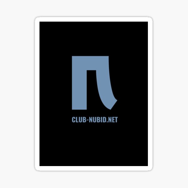 ClubNubid Sticker