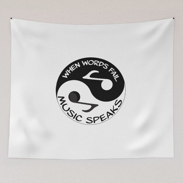 Item preview, When words fail, Music Speaks designed and sold by ActRightToday.