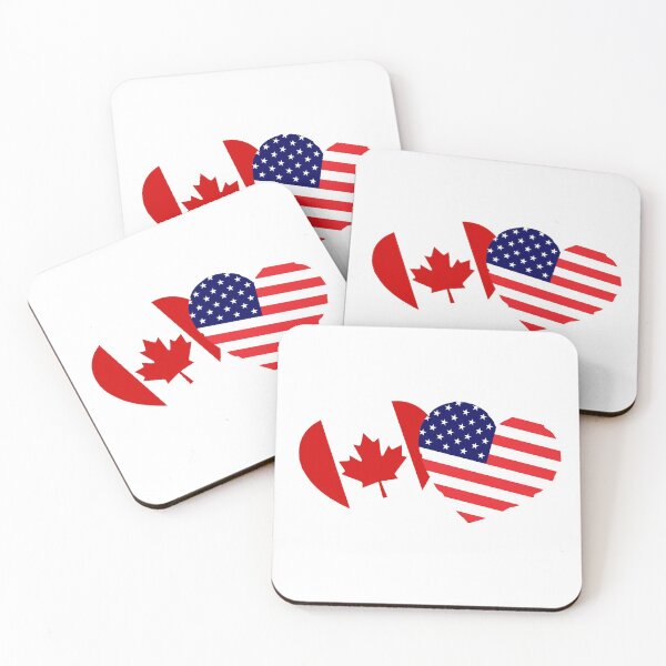 Item preview, Canada and America friends designed and sold by Karpatenwilli.