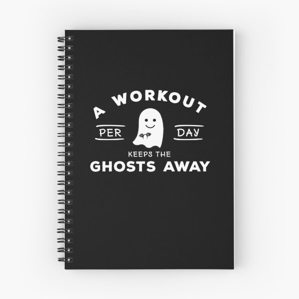 Item preview, A Workout per day keeps the Ghosts Away | Mental Health  designed and sold by FunSilly.