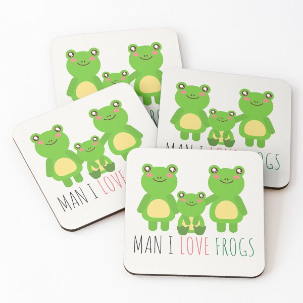 Item preview, Man I Love Family Frogs designed and sold by casualism.