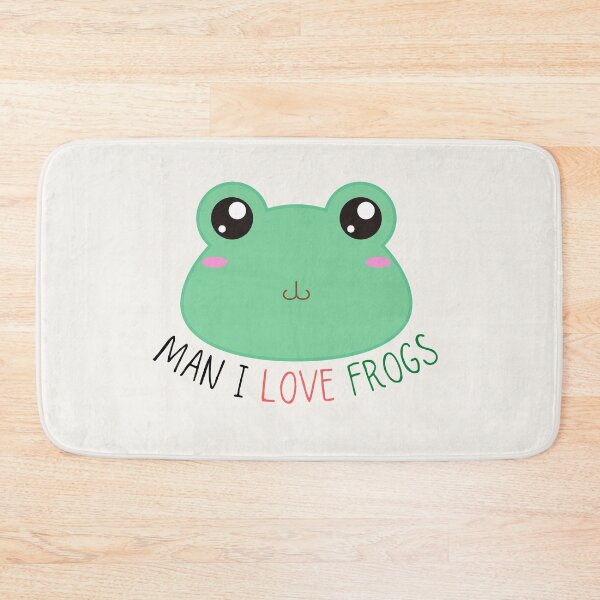 Item preview, Man I Love Cute Frogs designed and sold by casualism.
