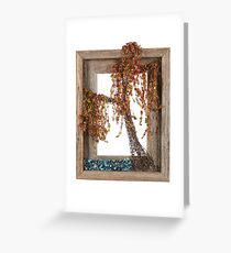 Autumn Willow Tree Greeting Card