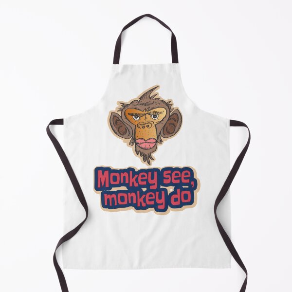 Item preview, Monkey See Monkey Do Funny t-shirt designed and sold by portokalis.