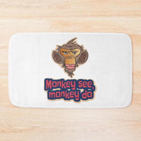 Item preview, Monkey See Monkey Do Funny t-shirt designed and sold by portokalis.