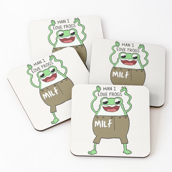 Item preview, Man I Love Dancing Frogs designed and sold by casualism.