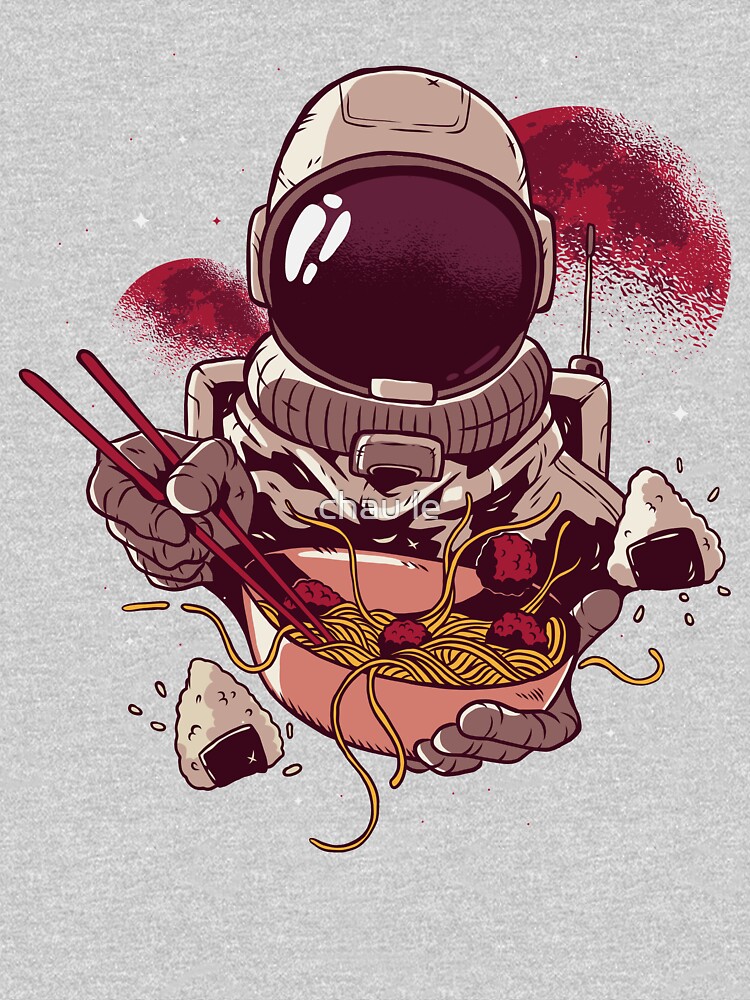 Funny Ramen Lover Gift - Noodles Astronaut, Kawaii Japanese Gift - Noodle by ChauLe28