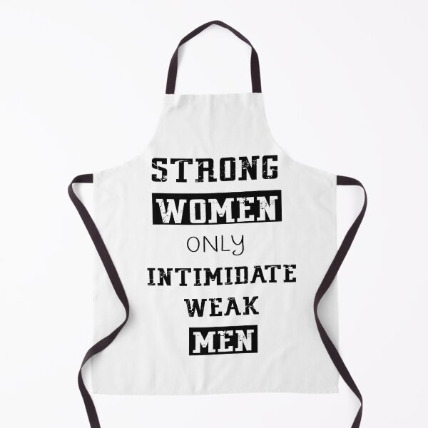 Item preview, Strong WOMEN only Intimidate weak MEN t-shirt  designed and sold by RababE.