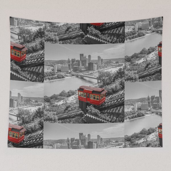 Item preview, Pittsburgh Mon Incline Steel City Skyline Pennsylvania Photography designed and sold by Pittsburgh 412 Steel City Yinzers.