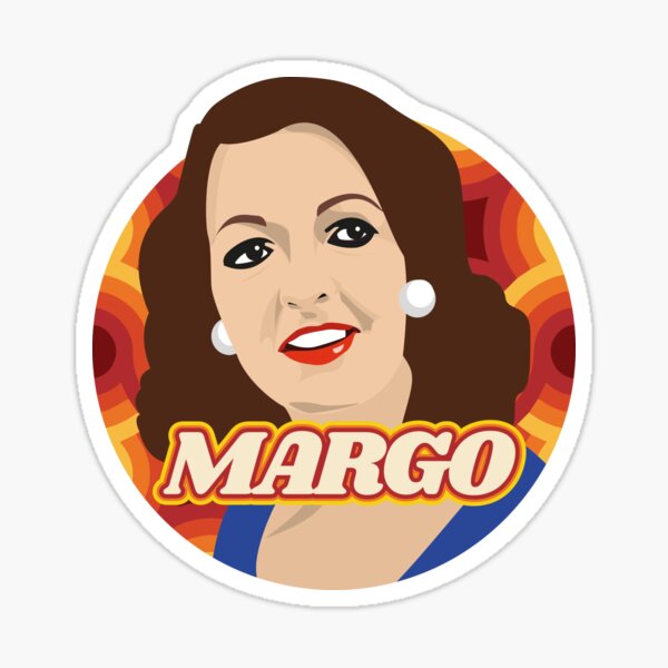 Margo Leadbetter 70s Style Sticker