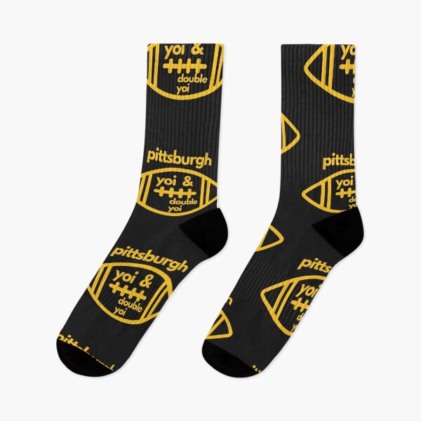 Item preview, Pittsburgh Yoi and Double Yoi Steel City Football Funny designed and sold by Pittsburgh 412 Steel City Yinzers.