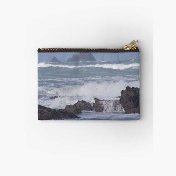 Item preview, Stormy Seas off Treyarnon Bay - North Cornwall designed and sold by seymourpics.
