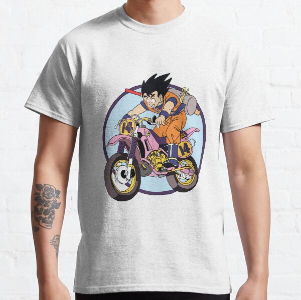 Goku Dragon ball Capsule Corp Moto Classic T-Shirt