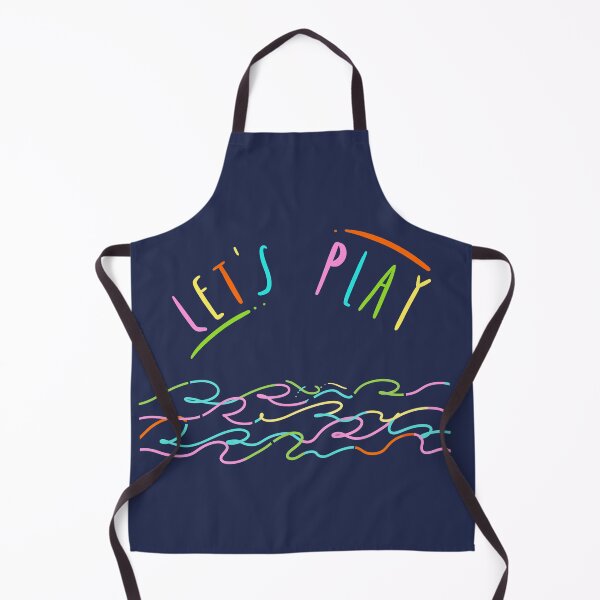Item preview, Let's play quote/ Colorful Lines/ Waves. designed and sold by Anastasia Shelukhina.