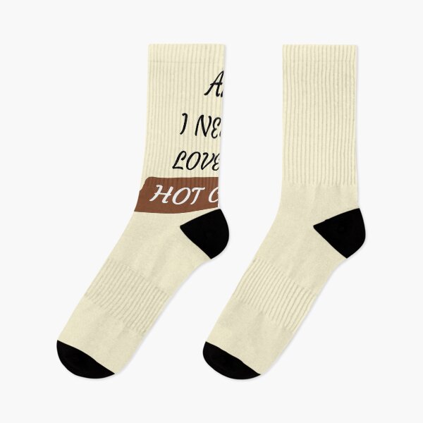 Item preview, All I Need Is Love And Hot Cocoa designed and sold by HeyFellowKids.