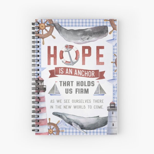 Item preview, Hope Is An Anchor That Holds Us Firm designed and sold by Paper Bee Gift Shop.