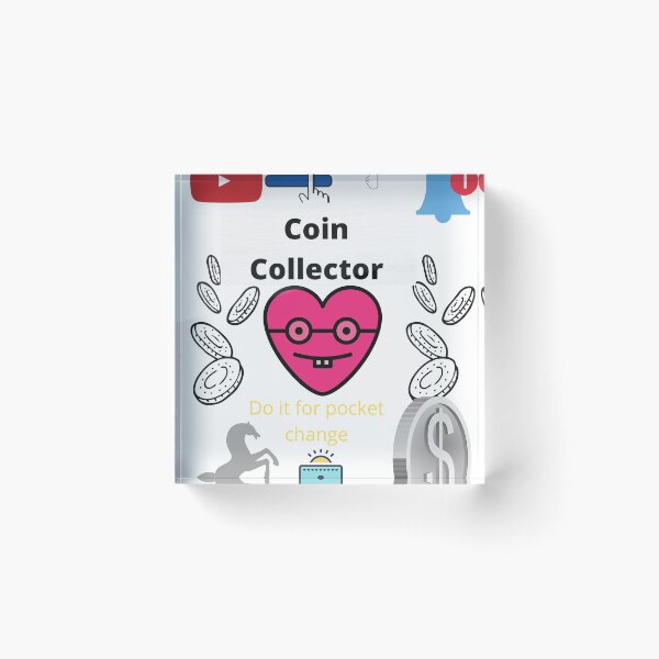 Item preview, Coin Collector heart designed and sold by Highhocreations.