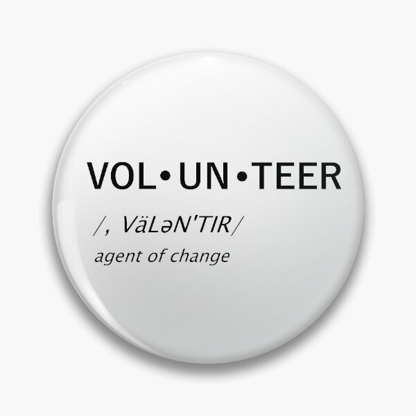 Item preview, Volunteer Agent of Change  designed and sold by TheContactor.