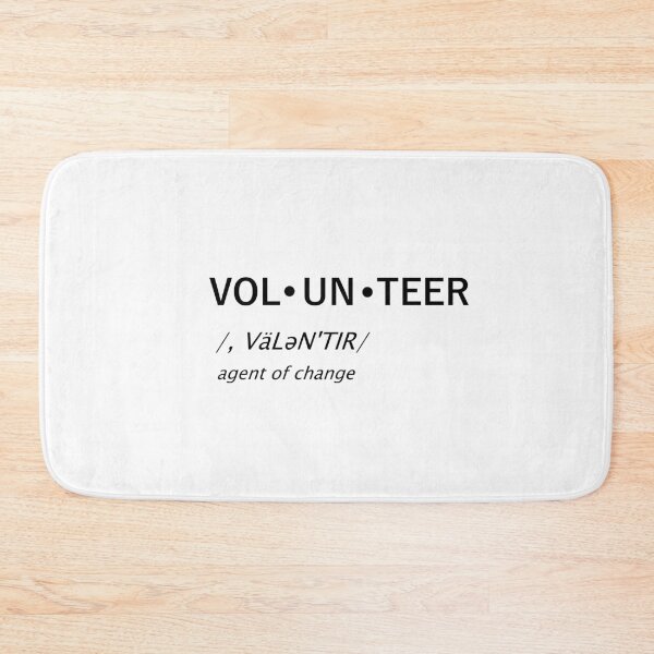 Item preview, Volunteer Agent of Change  designed and sold by TheContactor.