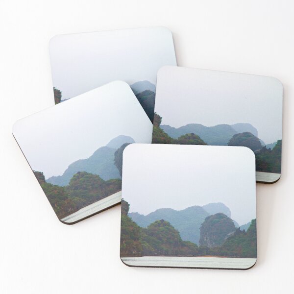 Item preview, Wild forest on the rocks in Halong Bay in North Vietnam designed and sold by frankuffmann.
