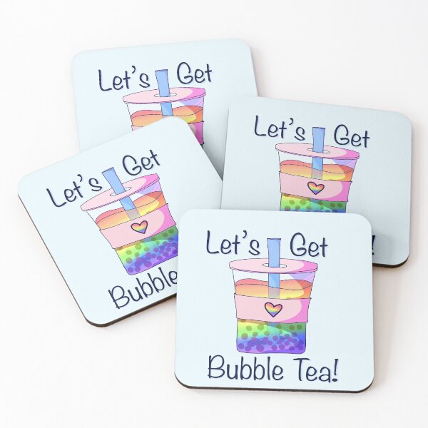 Item preview, Let's Get Bubble Tea! Lgbt pride bubble tea designed and sold by ForTheFrogWar.