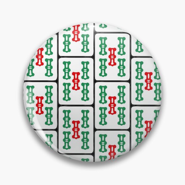 Item preview, Pattern Mahjong Tile 5 Five Vocan designed and sold by Vocan.