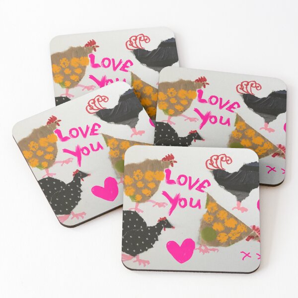 Item preview, Valentine chooks designed and sold by ANN KELLEY.