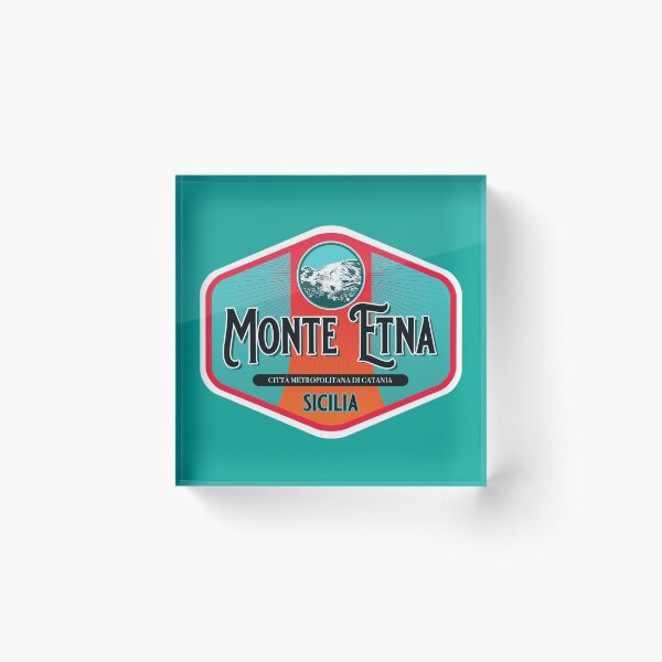 Item preview, Monte Etna Sicilia Italy T-Shirt Sticker designed and sold by ROADTROOPER.