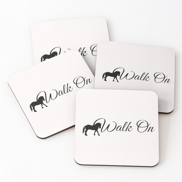 Item preview, Horse Walk On (Black Lettering) designed and sold by LifeOutside.